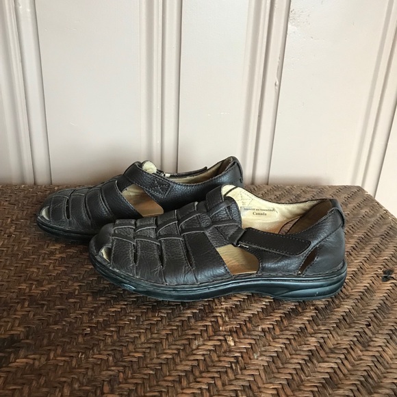 Men’s Leather Sandals - Picture 1 of 6